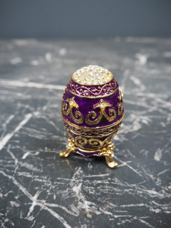 Eggbox puple w golddecor sm - Image 3