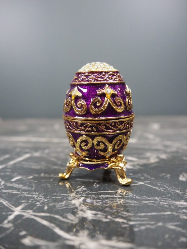 Eggbox puple w golddecor sm - Image 4