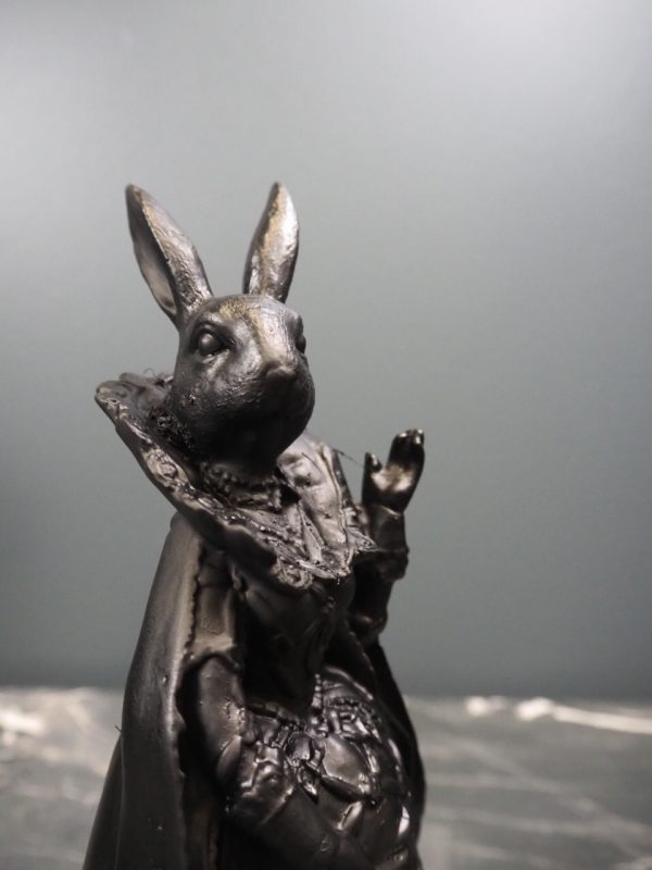 Lady Rabbit w Cape full Black - Image 2