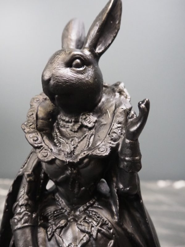 Lady Rabbit w Cape full Black - Image 4