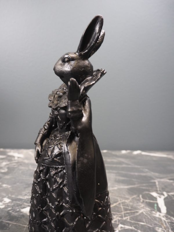 Lady Rabbit w Cape full Black - Image 5