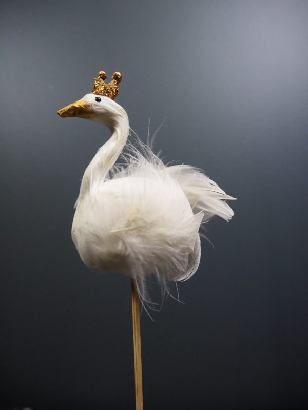 Swan w/stick - Image 2