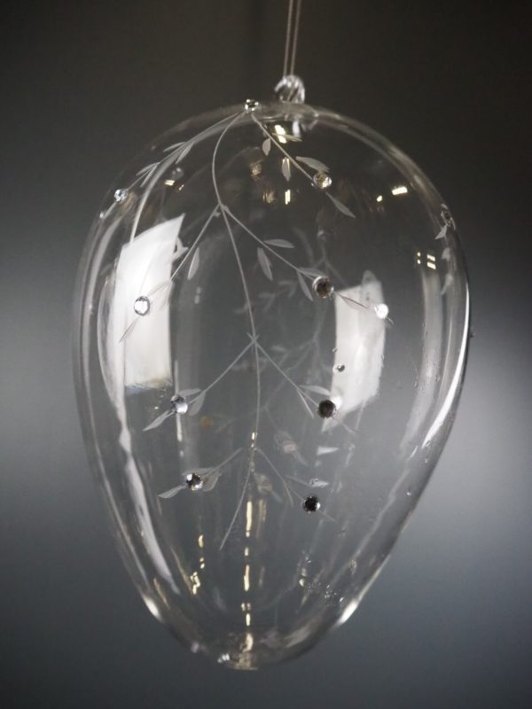 15x20cm clear egg with cutting - Image 2