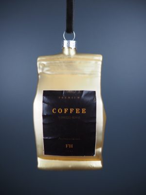 Coffee beans glass