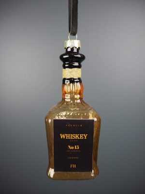 Whiskey glass bottle