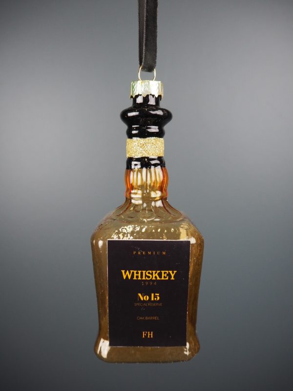 Whiskey glass bottle