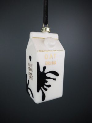 Milk glass box