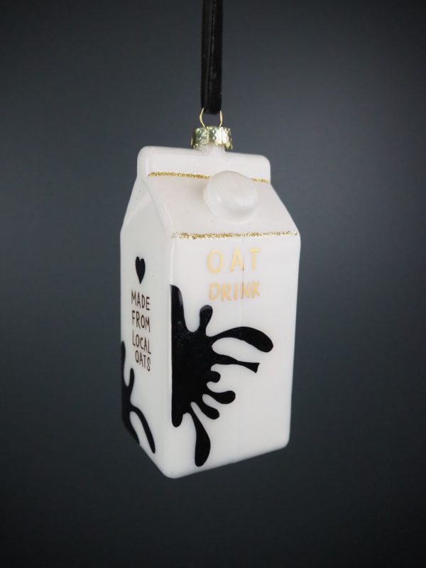 Milk glass box