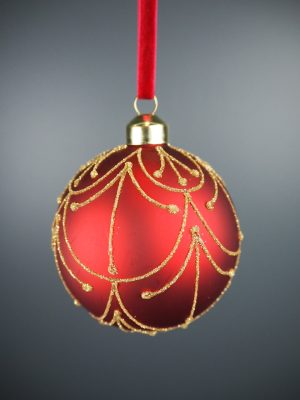 Rubino red ball  8CM