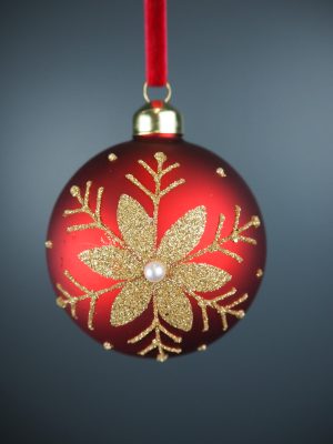 Amellus red ball 8CM