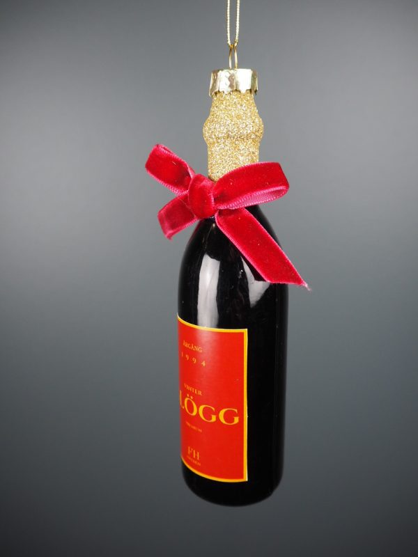 Glögg  glass bottle - Image 2