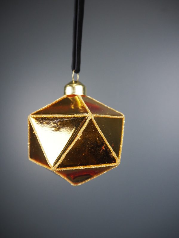 Smeraldo gold ball 8x8CM - Image 2