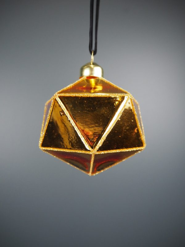 Smeraldo gold ball 8x8CM - Image 3