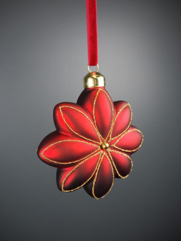Sole flower red 10CM - Image 2