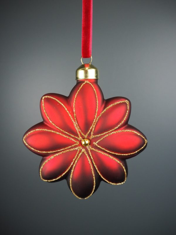 Sole flower red 10CM - Image 3