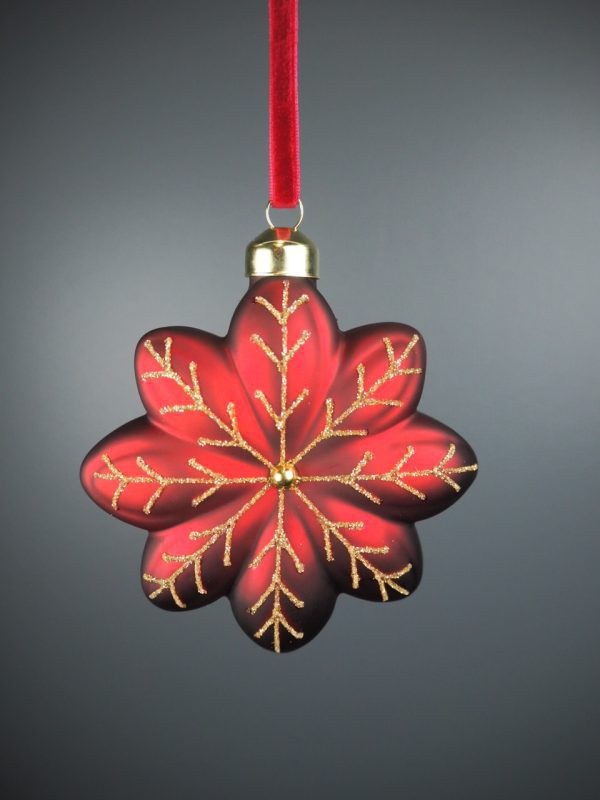 Stella flower red 10CM - Image 3