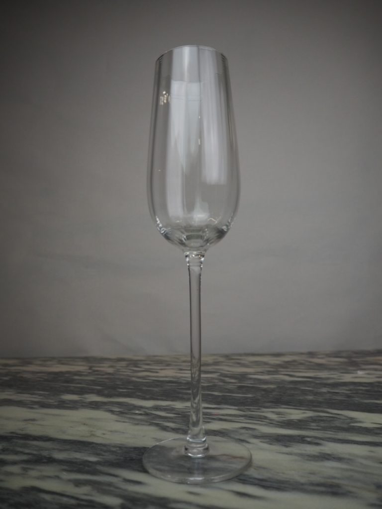 Solana SEKLET Champagne glass ribbed