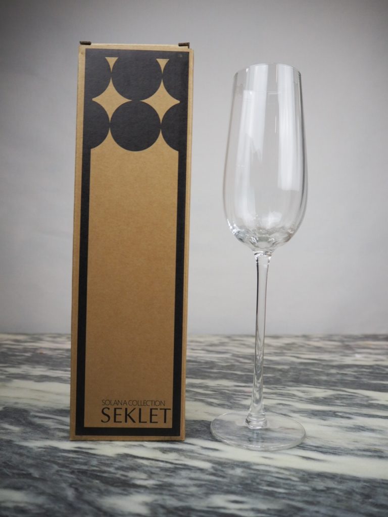 Solana SEKLET Champagne glass ribbed - Image 3