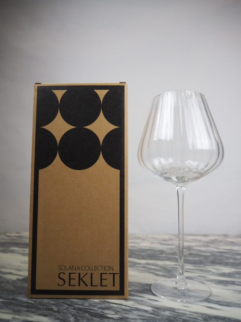 Solana SEKLET Wine glass ribbed - Image 3