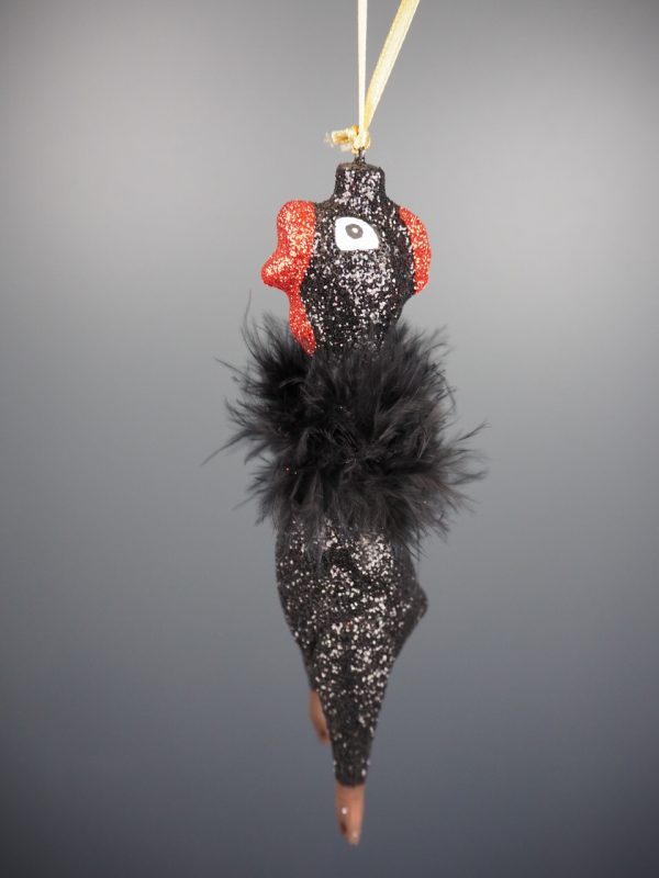 Chicken black glits feather - Image 2