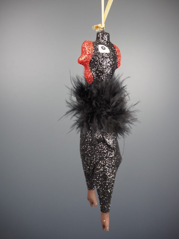 Chicken black glits feather - Image 3