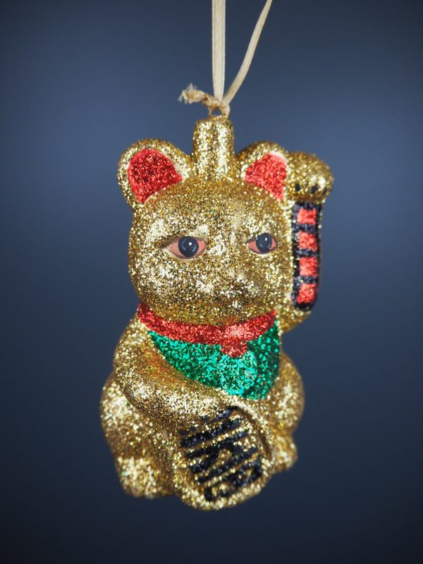 Maneki Neko in gold - Image 4