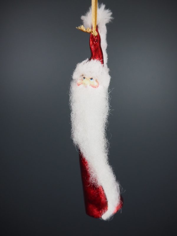 Long beard wizard red w/ fur - Image 2