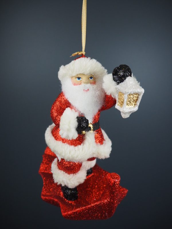 Santa riding leaf red fur - Image 3