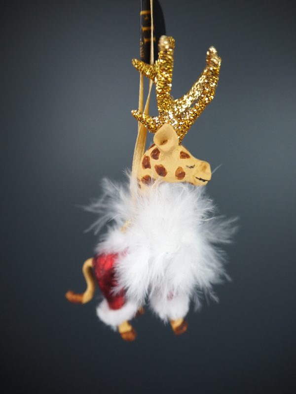 Christmas giraffe red - Image 2
