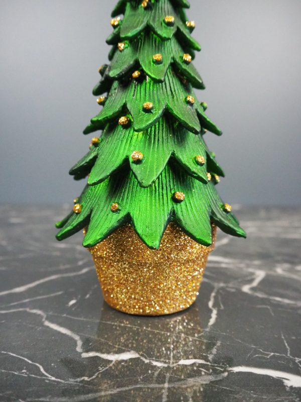 Spiky Christmas tree small green - Image 2