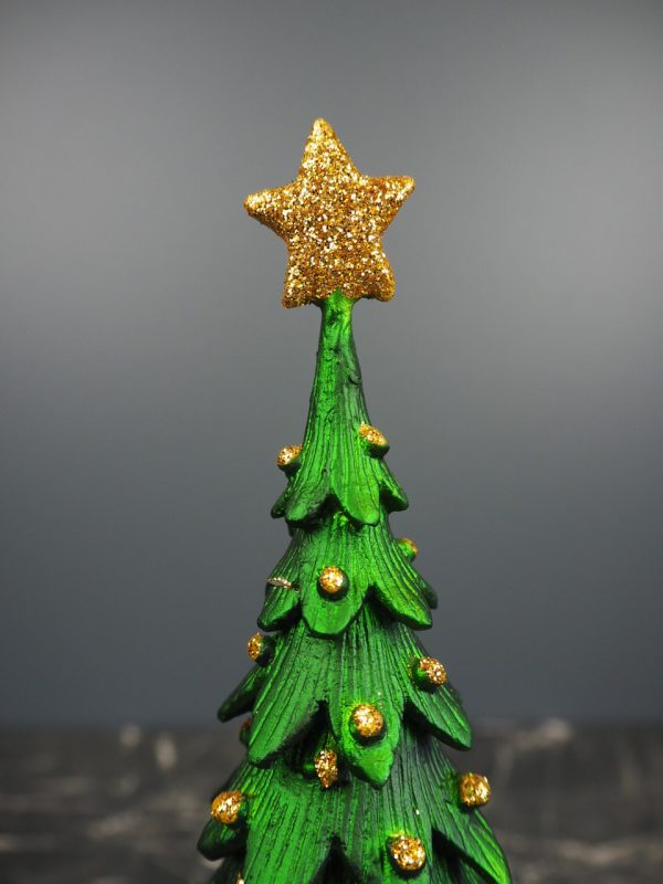 Spiky Christmas tree small green - Image 3