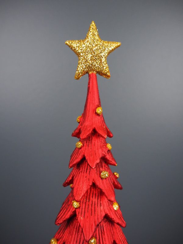 Spiky Christmas tree big red - Image 4