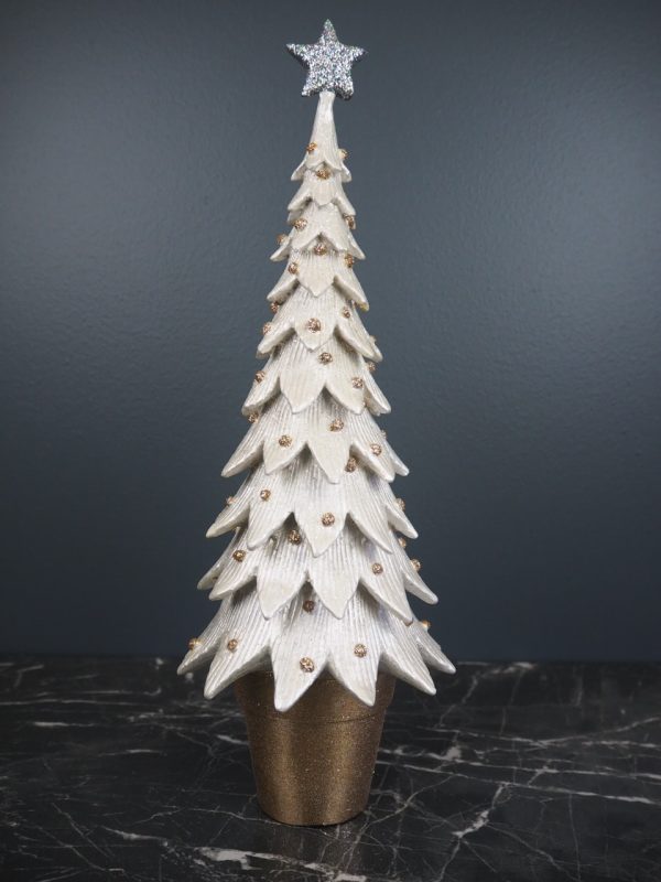 Spiky Christmas tree big pearlwhite - Image 2