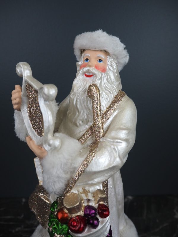 Santa harp pearlwhite glits/fur - Image 2