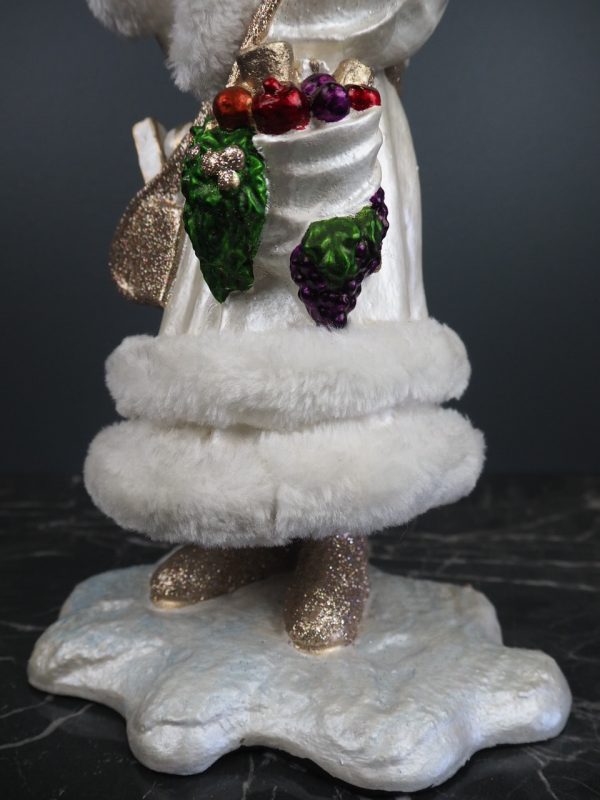 Santa harp pearlwhite glits/fur - Image 3