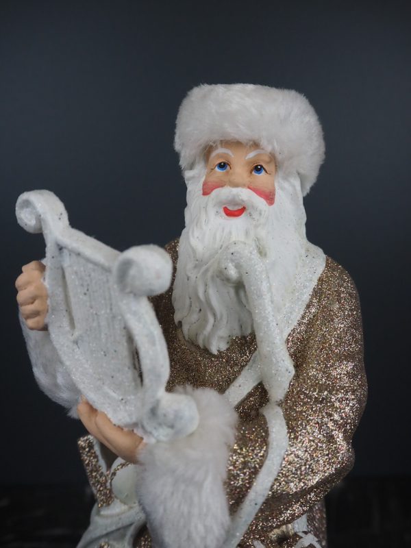 Santa w harp in champ - Image 4
