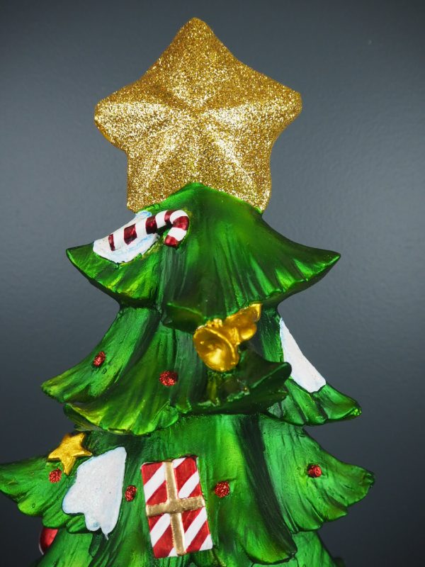 Christmas tree santa family w/ fur - Image 3