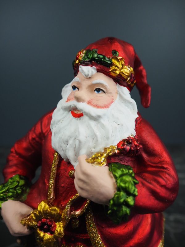 Santa in acorn bag red - Image 3