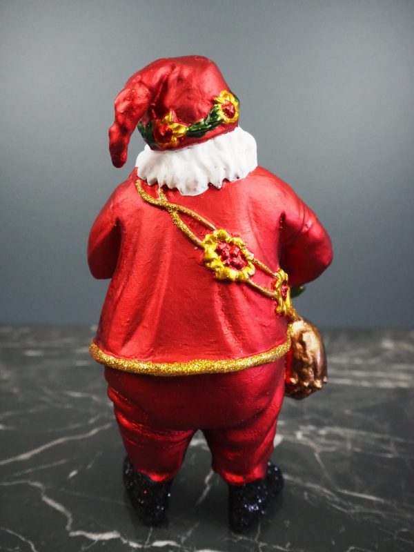 Santa in acorn bag red - Image 4