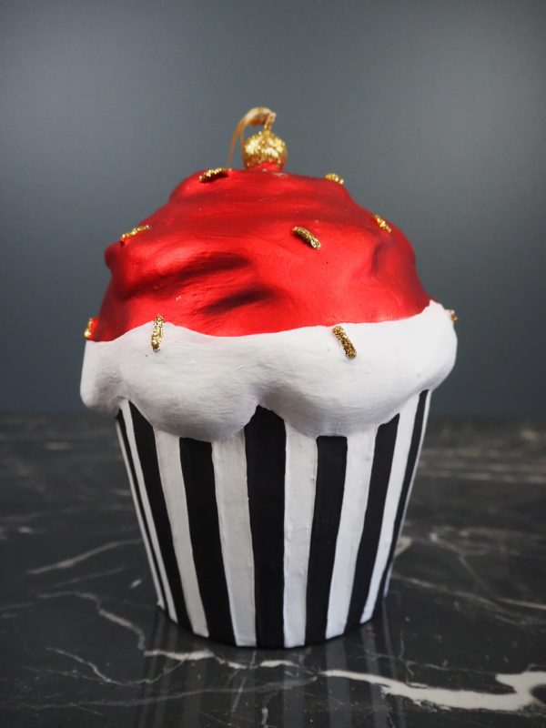 Big cupcake red/gold - Image 3