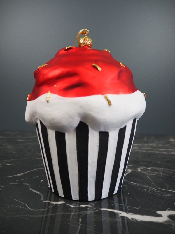 Big cupcake red/gold - Image 4