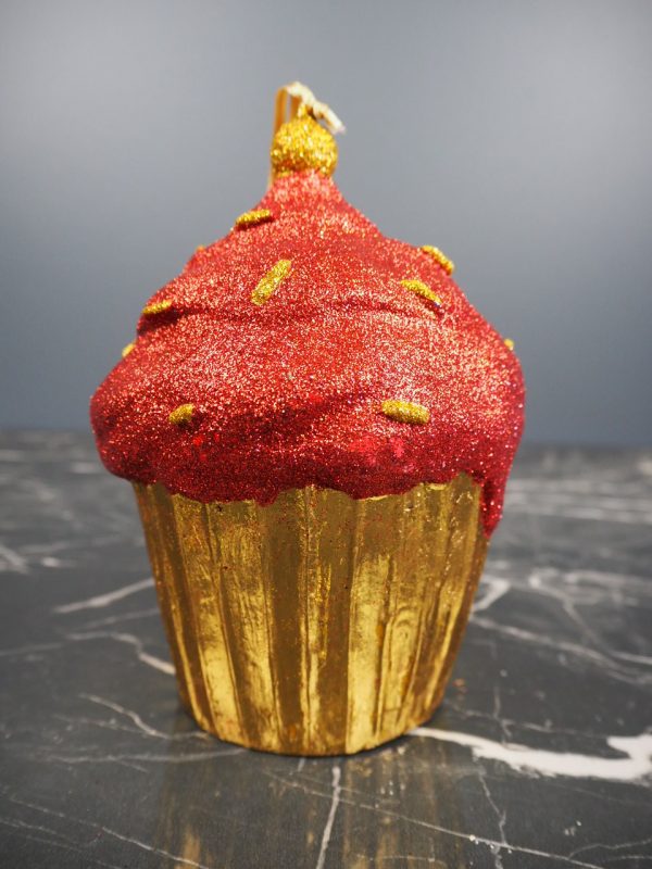 Big cupcake red/gold glits - Image 2
