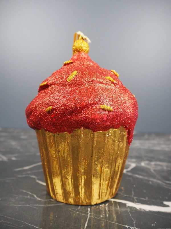 Big cupcake red/gold glits - Image 3