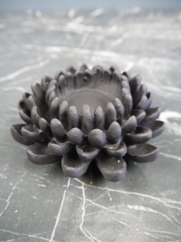 Lotus flower matte black - Image 2