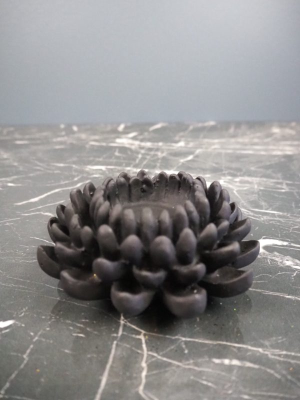 Lotus flower matte black - Image 3