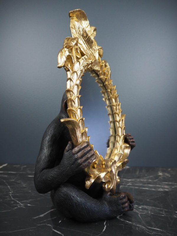 Monkey w/mirror 13,5" - Image 2