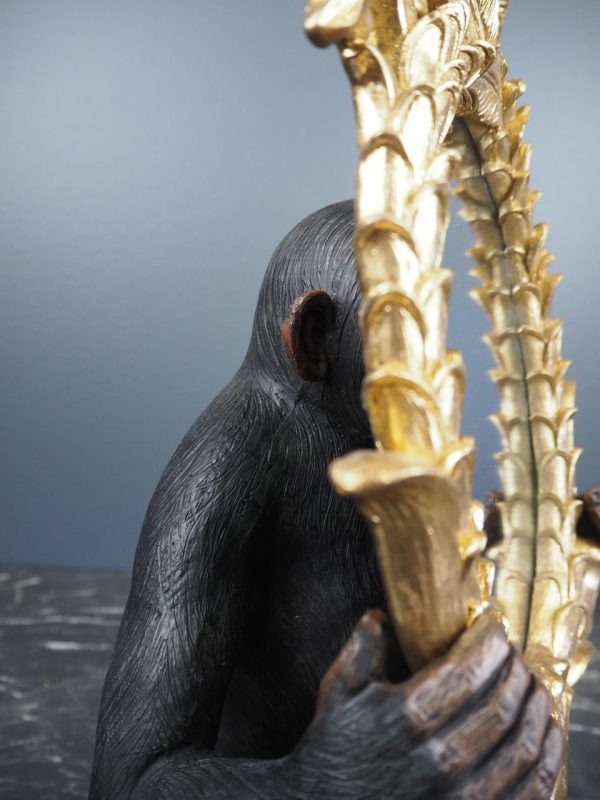 Monkey w/mirror 13,5" - Image 3