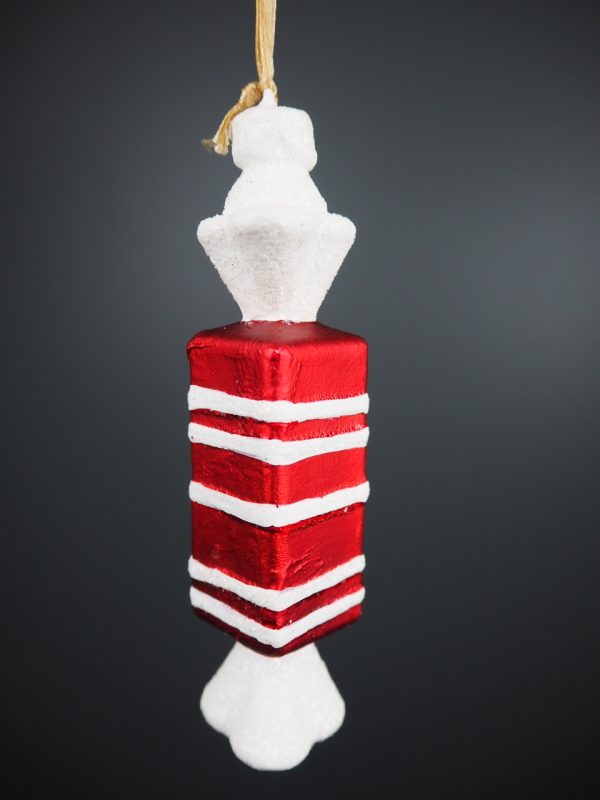 Candy orn red/white - Image 2