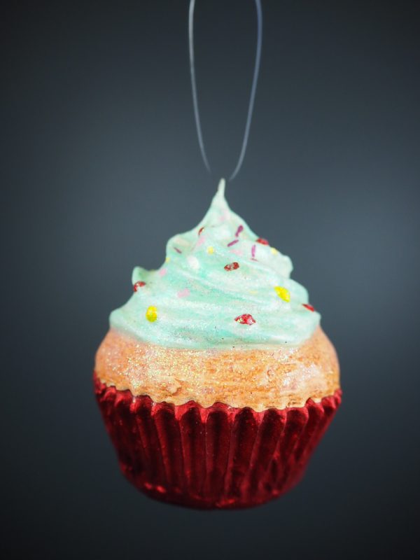 Cupcake green/brown/red - Image 2