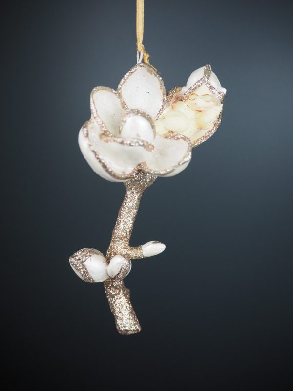 Jasmine baby  pearl white